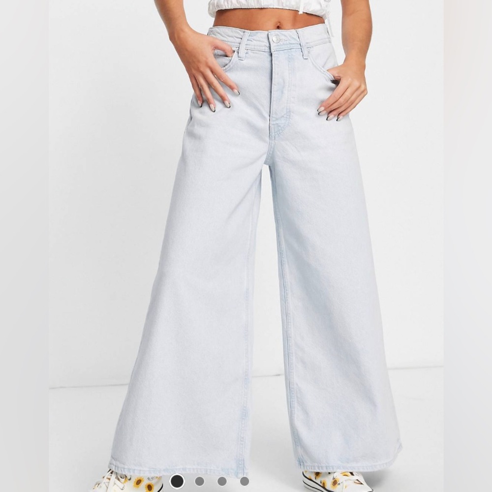Free People wide-leg jeans | high-rise jeans | size 27 never been worn!